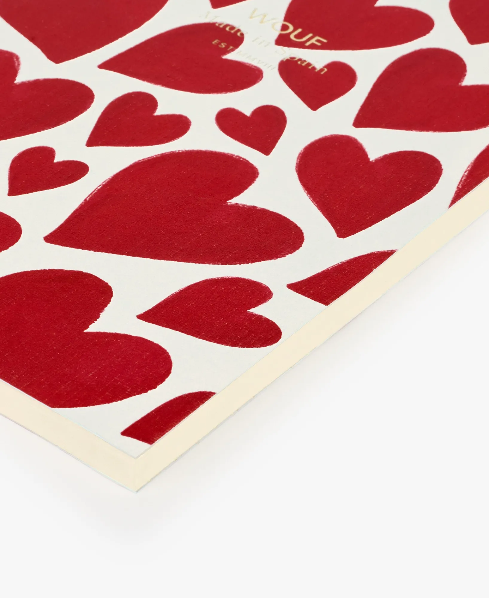 Papeterie^WOUF Cahier Papier A6 Amour