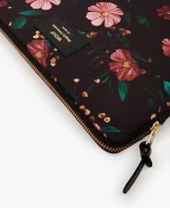 Housses Pour Tablettes^WOUF Housse Pour Tablette Fleurs Noires