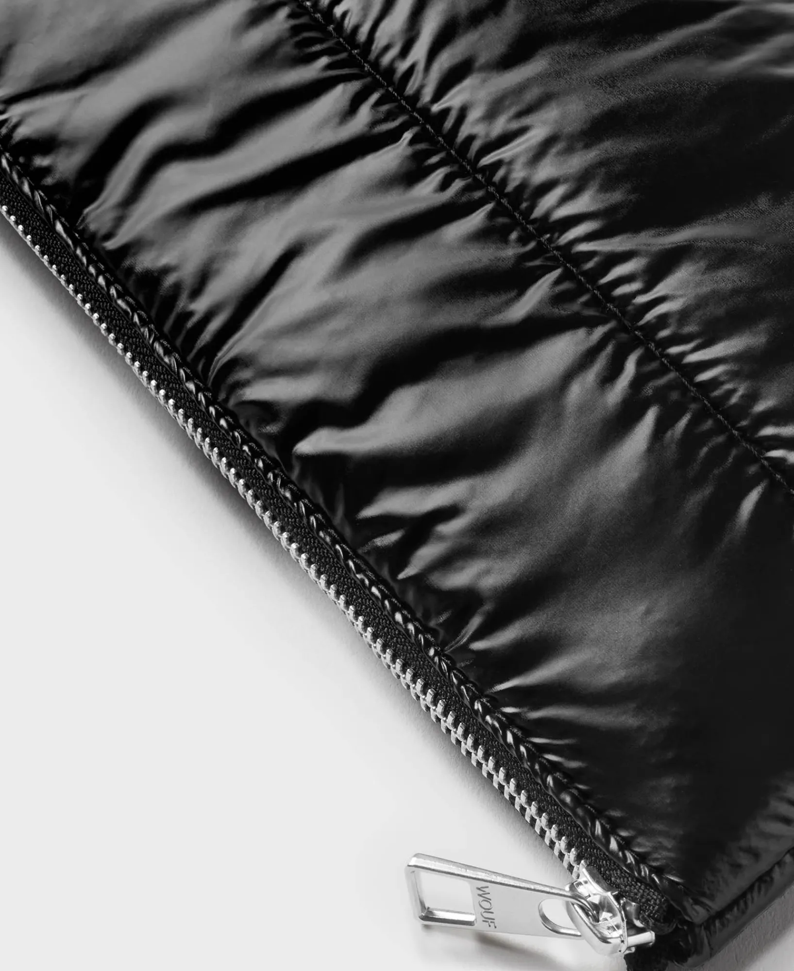 Sacs Pochette^WOUF Poche Noir Brillant