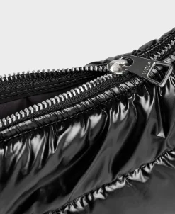 Sacs De Taille^WOUF Sac Bandoulière Noir Brillant