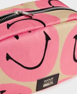 Trousses De Toilette^WOUF Trousse De Toilette Rose Smiley® Smiley Rose