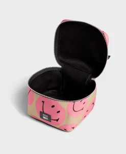 Sacs De Vanite^WOUF Trousse De Toilette Rose Smiley® Smiley Rose